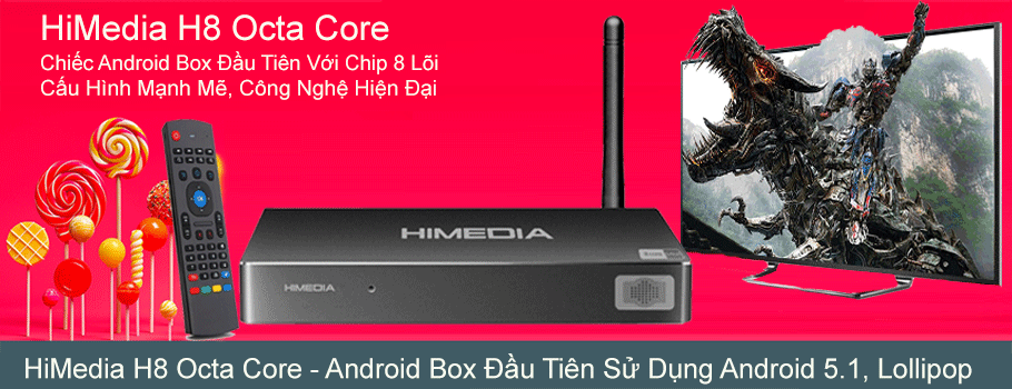 Android TV box Himedia H8 Octa Core android 5.1